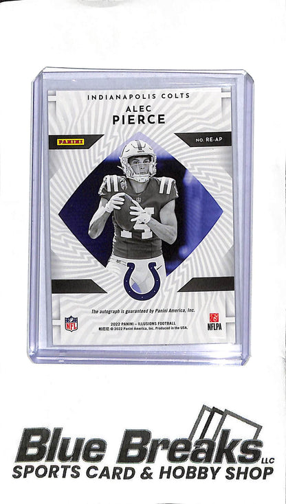 2022 Panini Illusions - Alec Pierce RE-AP - Auto 106/199 - Football - Colts