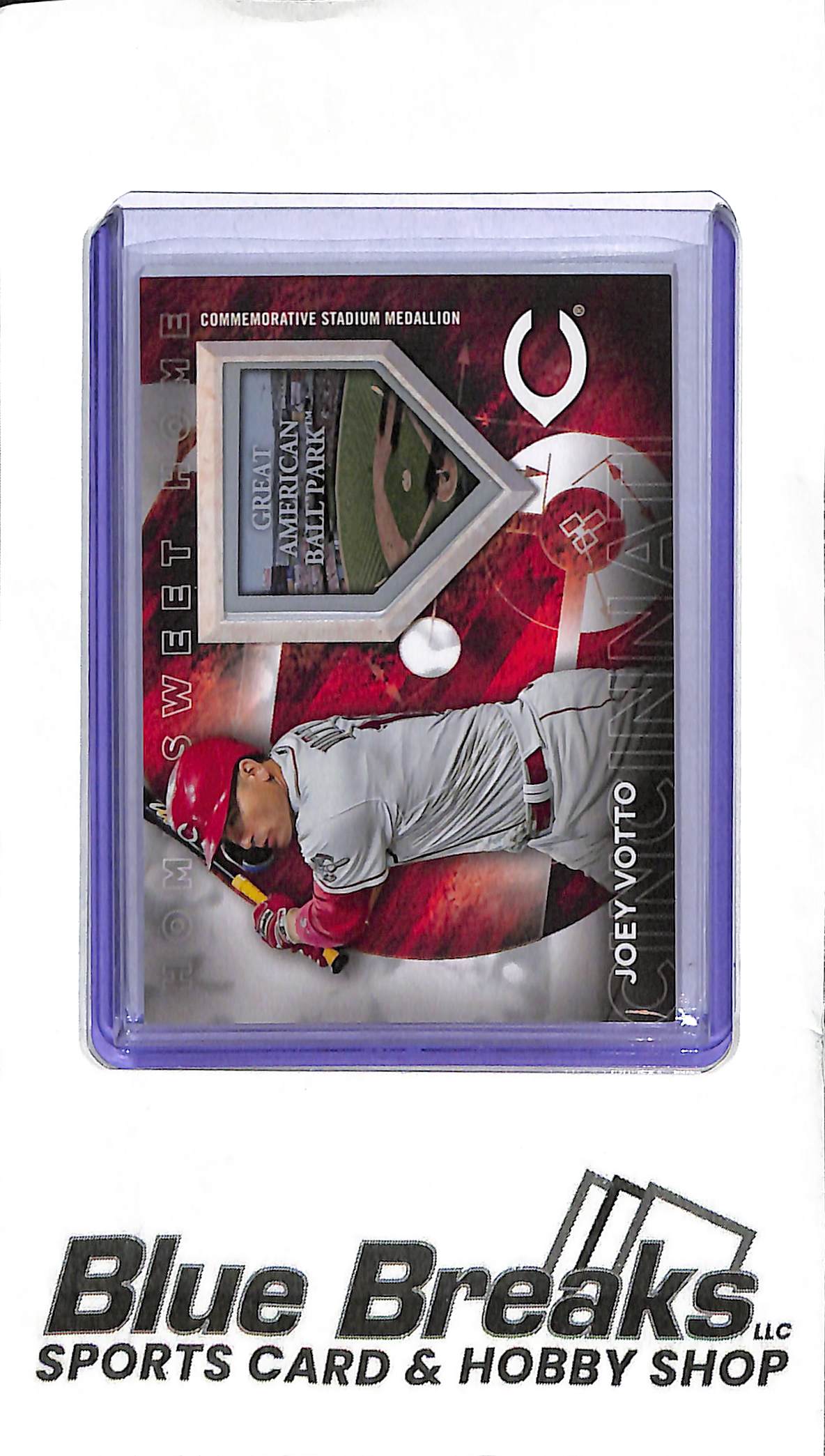 2024 Topps Series One - Joey Votto HSH-JV 168/299 - Stadium Medallion - Baseball - Reds