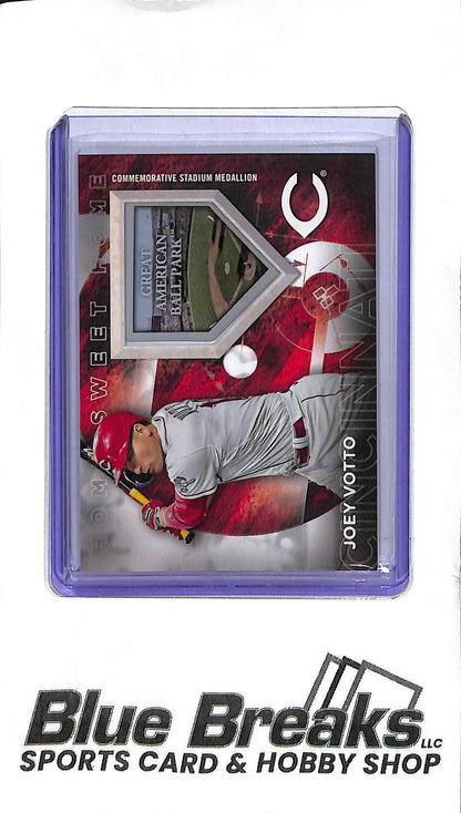 2024 Topps Series One - Joey Votto HSH-JV 168/299 - Stadium Medallion - Baseball - Reds