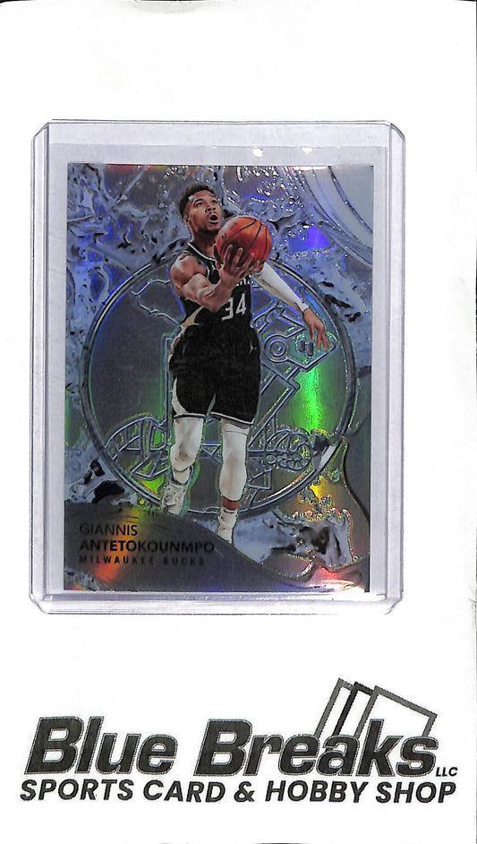 2024 Panini The National - Giannis Antetokounmpo - #GA 04/44 - Basketball - Bucks