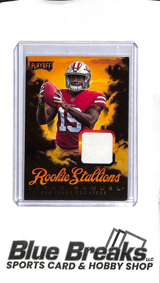 2019 Panini Playoff - Deebo Samuel Rookie Patch - RS-12 - Football - 49ers