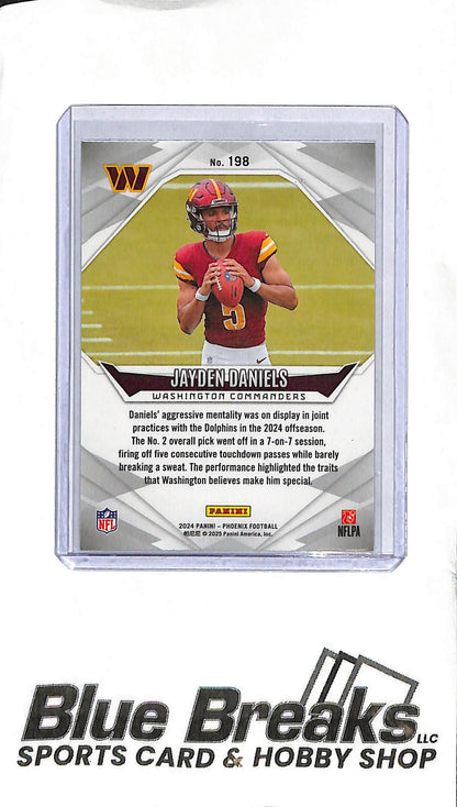2024 Panini Phoenix - Jayden Daniels #198 - Rookie - Football - Commanders