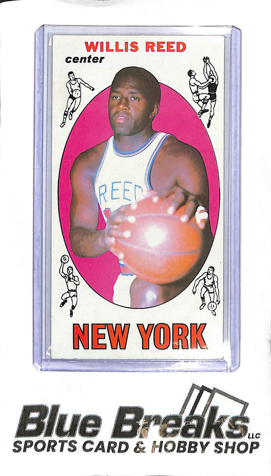 1969 Topps - Willis Reed - #60 - Basketball - New York