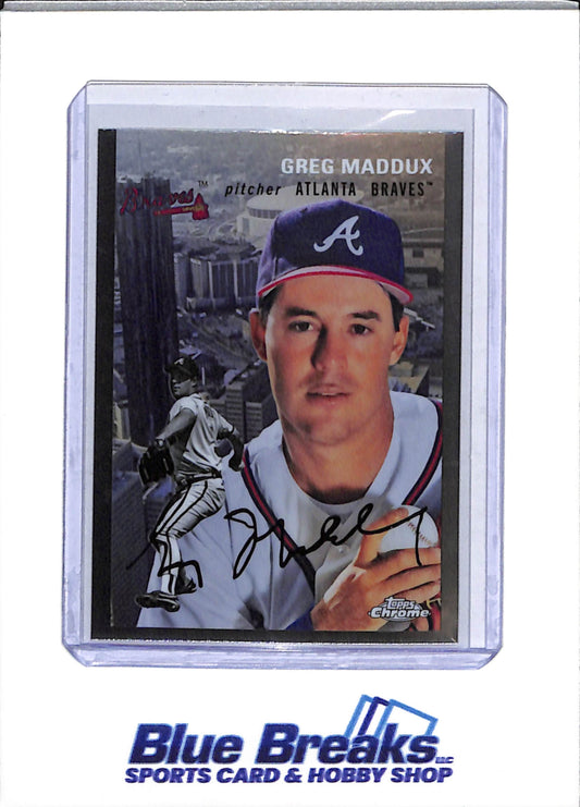 2023 Topps - Chrome Platinum - 1954 City Variation - Greg Maddux - #54CV-14 - Baseball - Braves