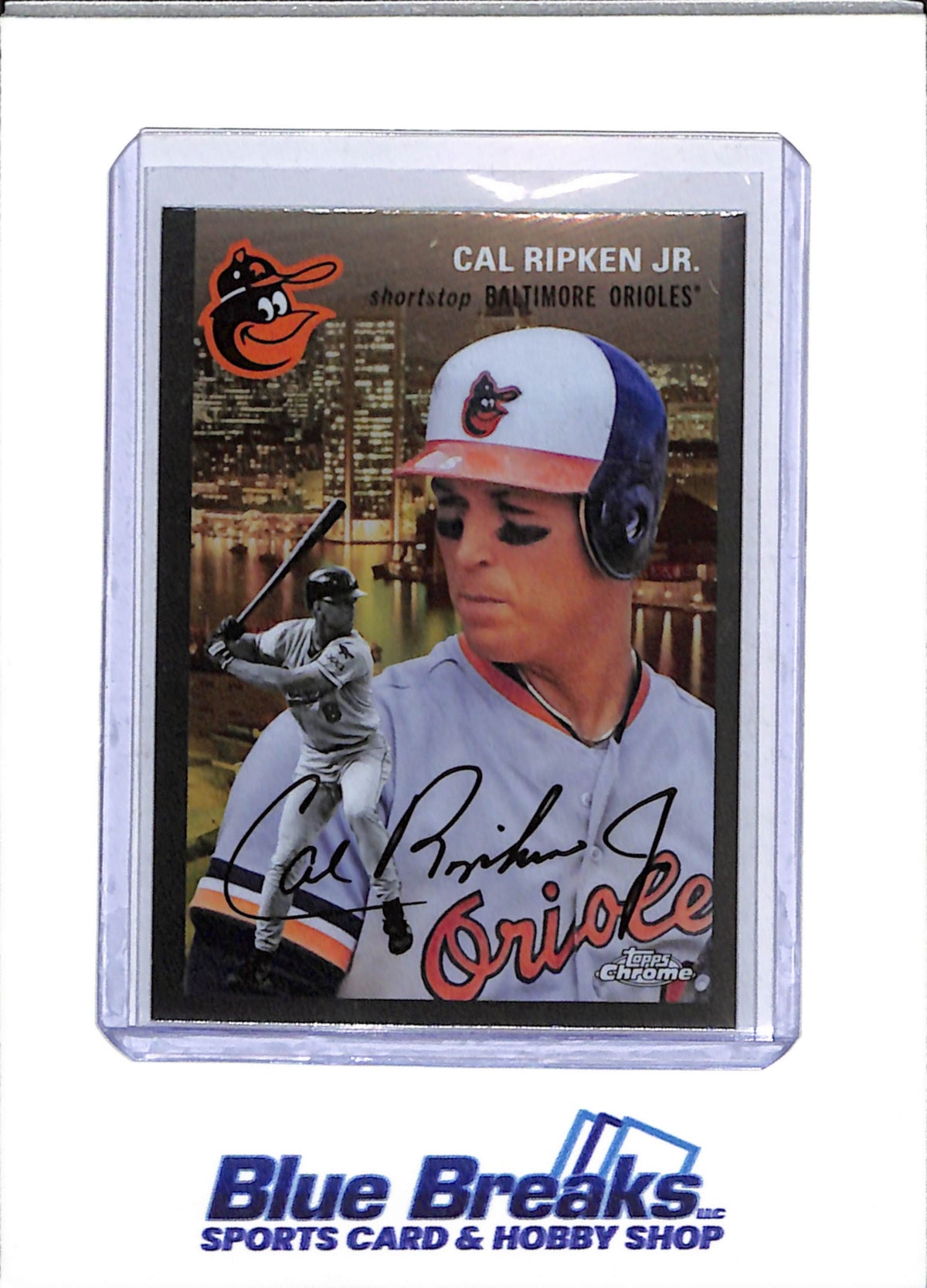 2023 Topps - Chrome - Platinum - 1954 City Variation - Cal Ripken Jr - #54CV-20 - Baseball - Orioles