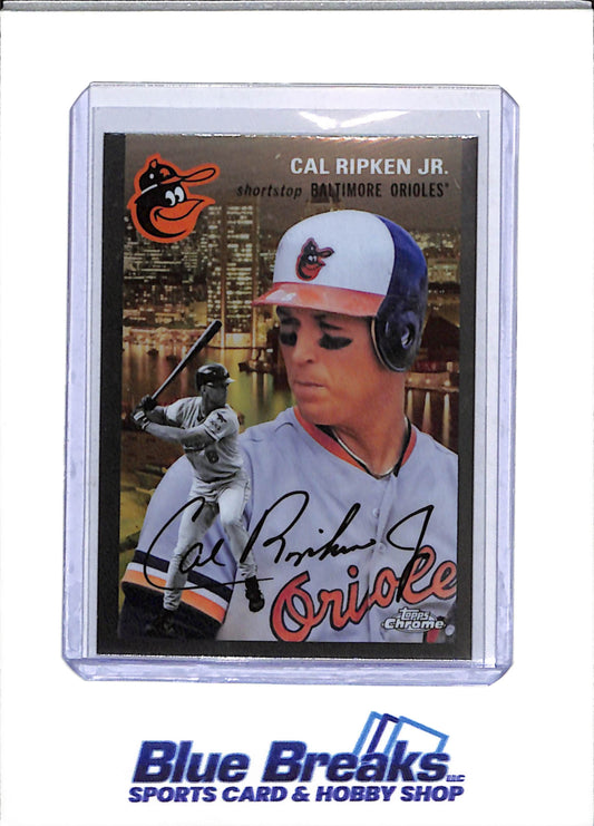 2023 Topps - Chrome - Platinum - 1954 City Variation - Cal Ripken Jr - #54CV-20 - Baseball - Orioles