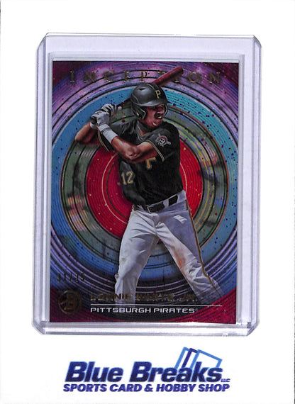 2022 Bowman - Inception - Lonnie White Jr - Auto 44/99, non-auto 31/75 & 30/99 - Baseball - Pirates