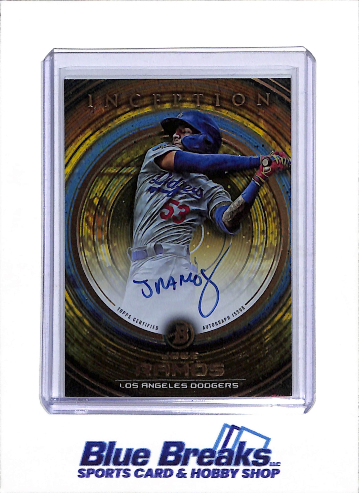 2022 Topps - Bowman - Inception Auto - Jose Ramos - 08/50 - #PA-JR - Baseball - Dodgers