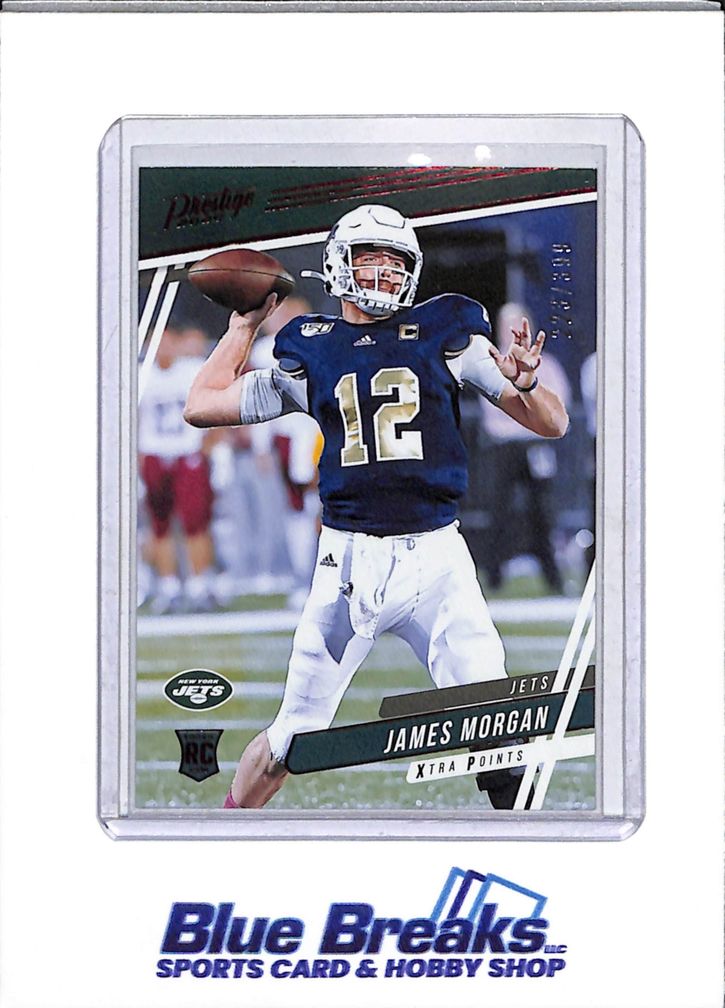 2020 Panini - Prestige - Xtra Points - James Morgan - 223/399 - #251 - Football - Mets