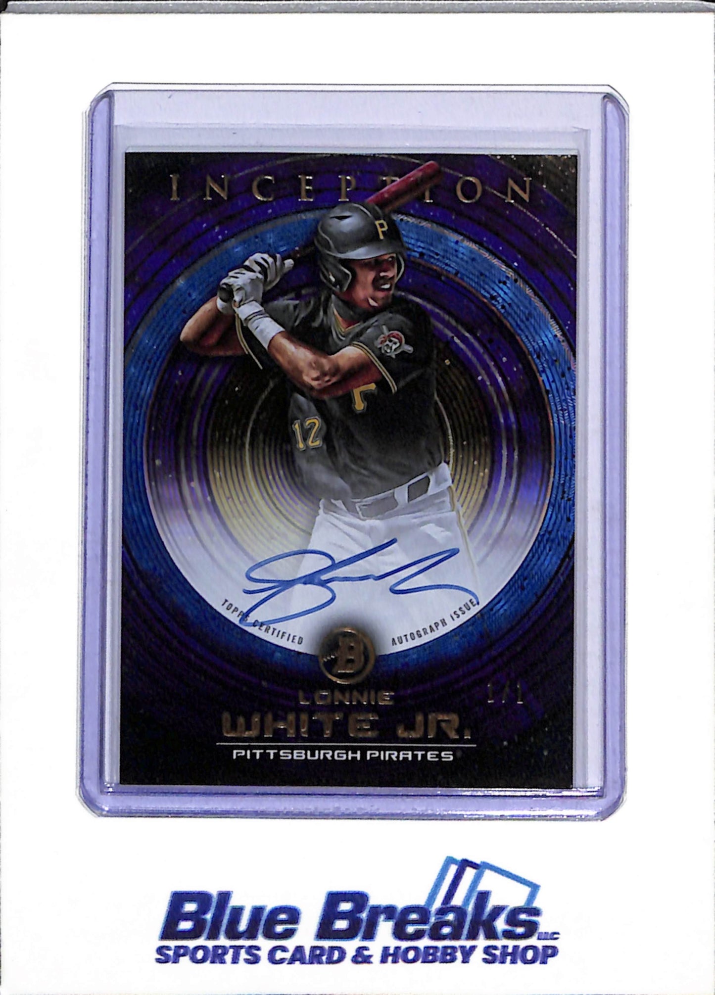 2022 Topps - Bowman - Inception - Auto - Lonnie White Jr - 1/1 - #PA-LW - Baseball - Pirates