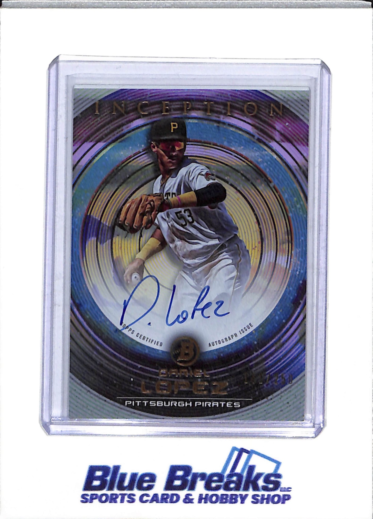 2022 Topps - Bowman - Inception Auto - Dariel Lopez - 161/250 - #PA-DLZ - Baseball - Pirates