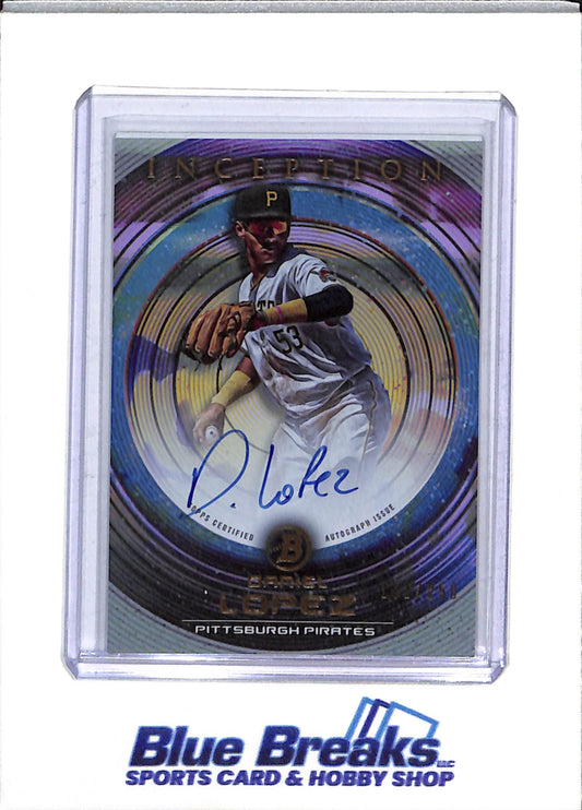 2022 Topps - Bowman - Inception Auto - Dariel Lopez - 161/250 - #PA-DLZ - Baseball - Pirates