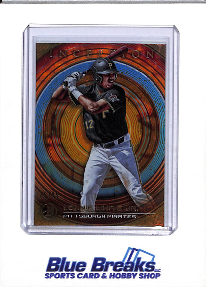 2022 Topps - Bowman - Inception - Orange Parallel - Lonnie White Jr - 25/25 - #9 - Baseball - Pirates