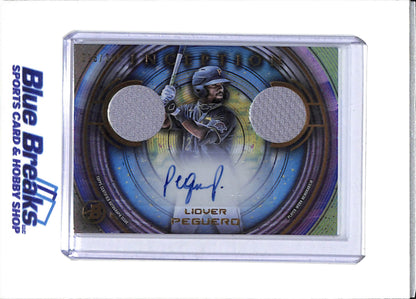 2022 Topps - Bowman - Inception Auto Dual Relic - Liover Peguero - 016/200 - #IADR-LP - Baseball - Pirates