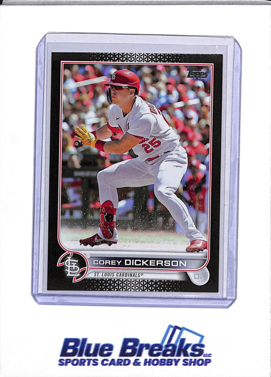 2022 Topps - Update - Black - Corey Dickerson - 69/71 - #US15 - Baseball - Cardinals