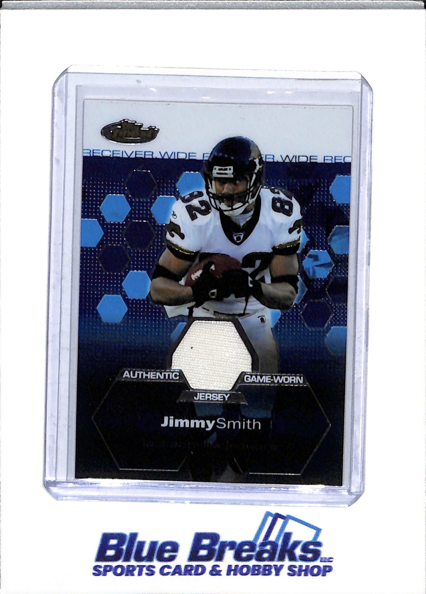 2003 Topps - Finest - Relic - Jimmy Smith - #116 - Football - Jaguars