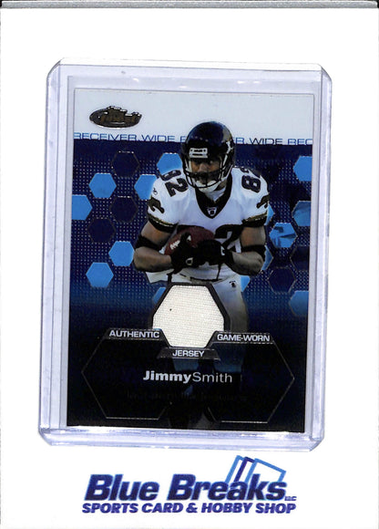 2003 Topps - Finest - Relic - Jimmy Smith - #116 - Football - Jaguars
