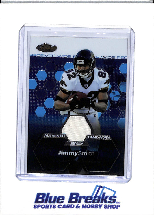 2003 Topps - Finest - Relic - Jimmy Smith - #116 - Football - Jaguars