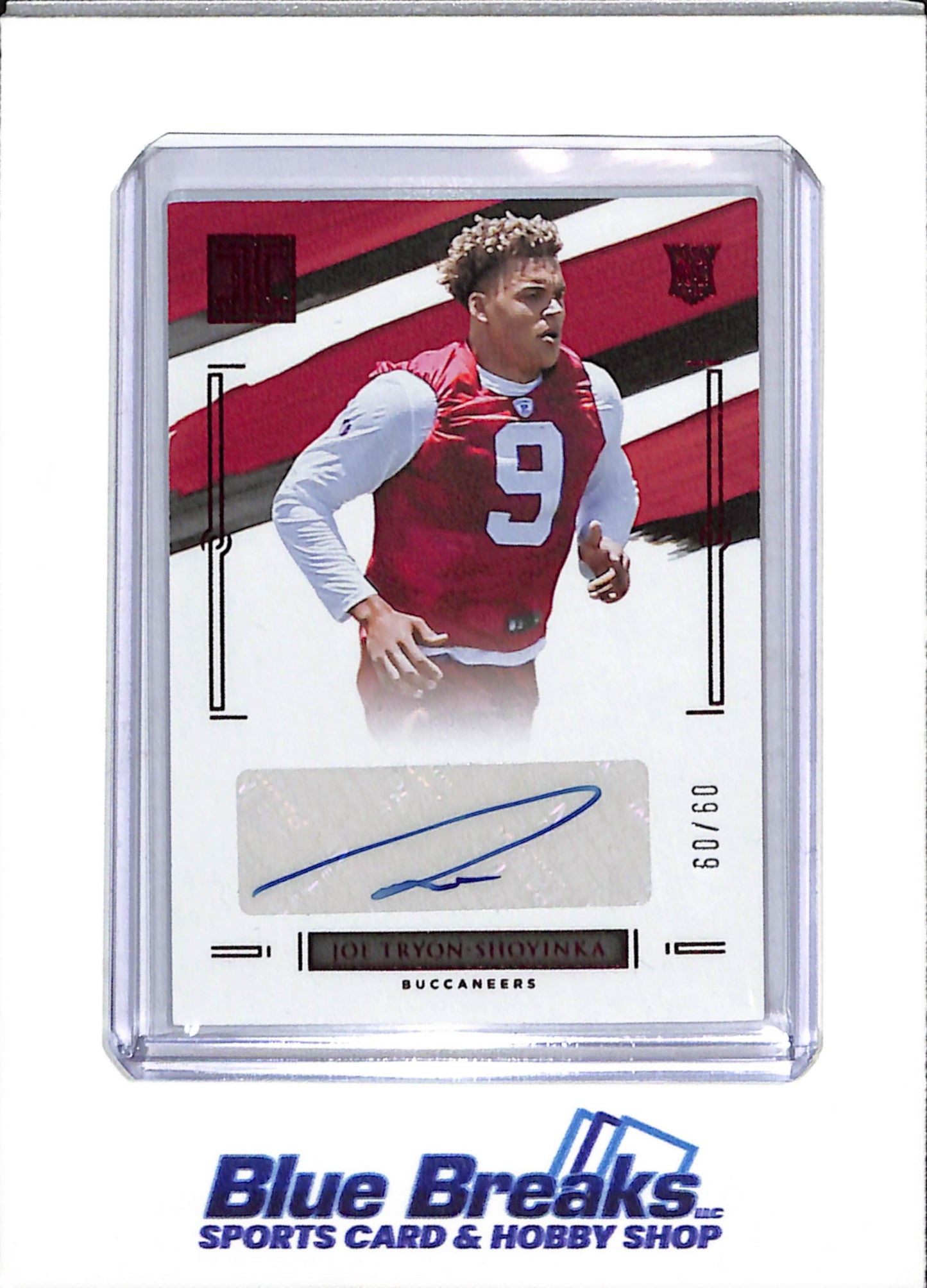 2021 Panini - Impeccable - Auto - Joe Tryon-Shoyinka - 60/60 - #156 - Football - Buccaneers