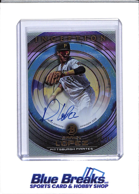 2022 Topps - Bowman - Inception Auto - Dariel Lopez - 024/250 - #PA-DLZ - Baseball - Pirates