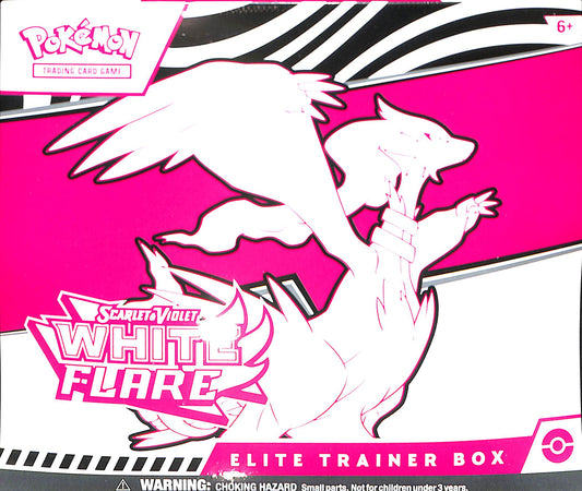 Pokémon - Scarlet & Violet: White Flare ETB Elite Trainer Box - Sealed Wax