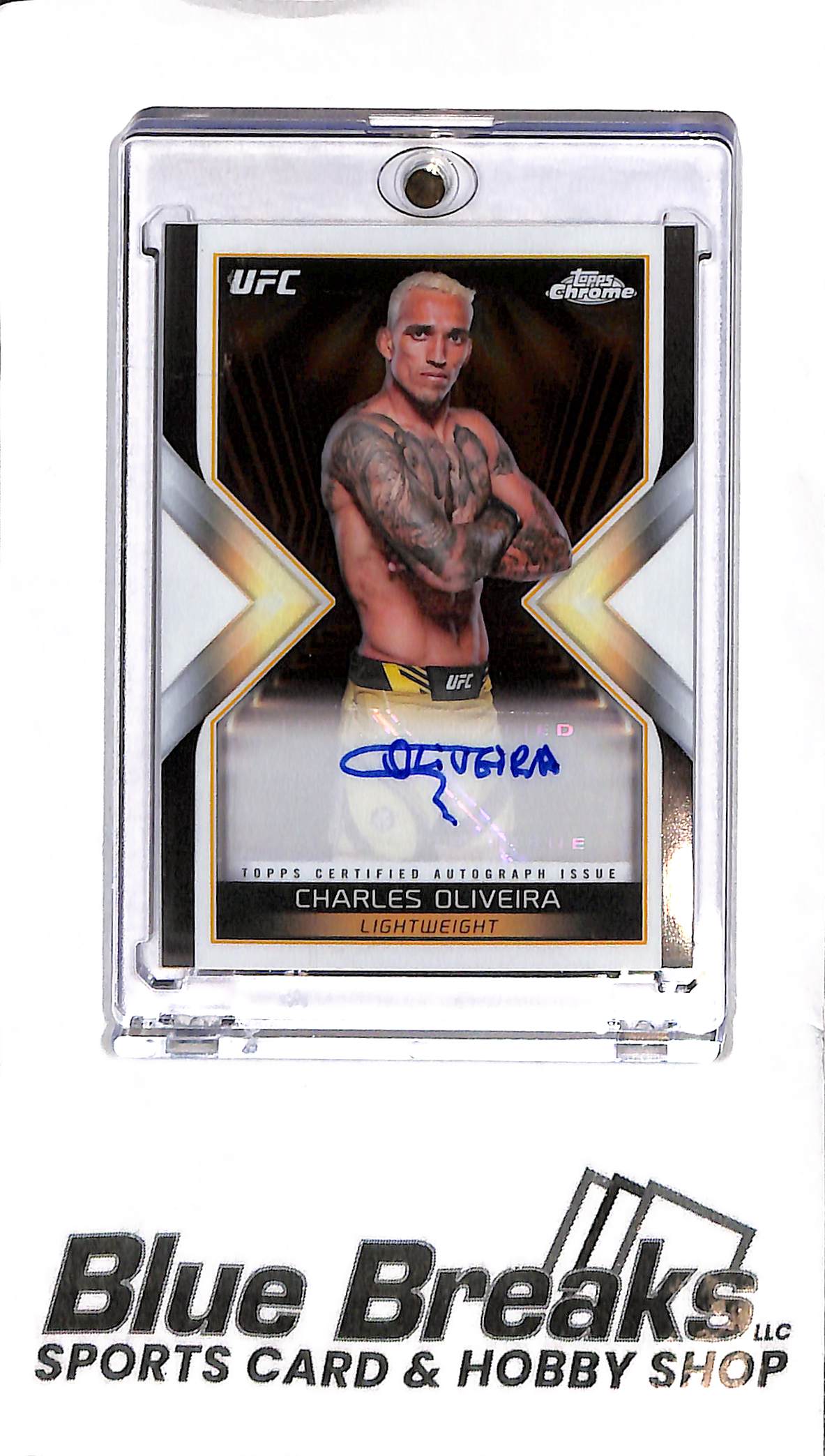 2024 Topps Chrome UFC - Charles Oliveira Auto - MEA-COL - UFC - Lightweight