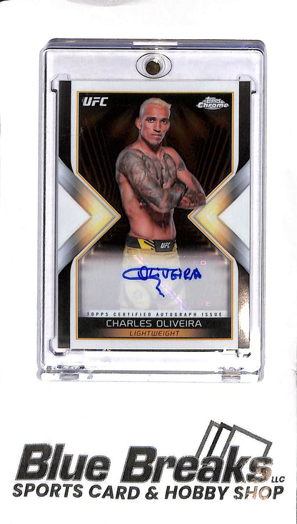 2024 Topps Chrome UFC - Charles Oliveira Auto - MEA-COL - UFC - Lightweight