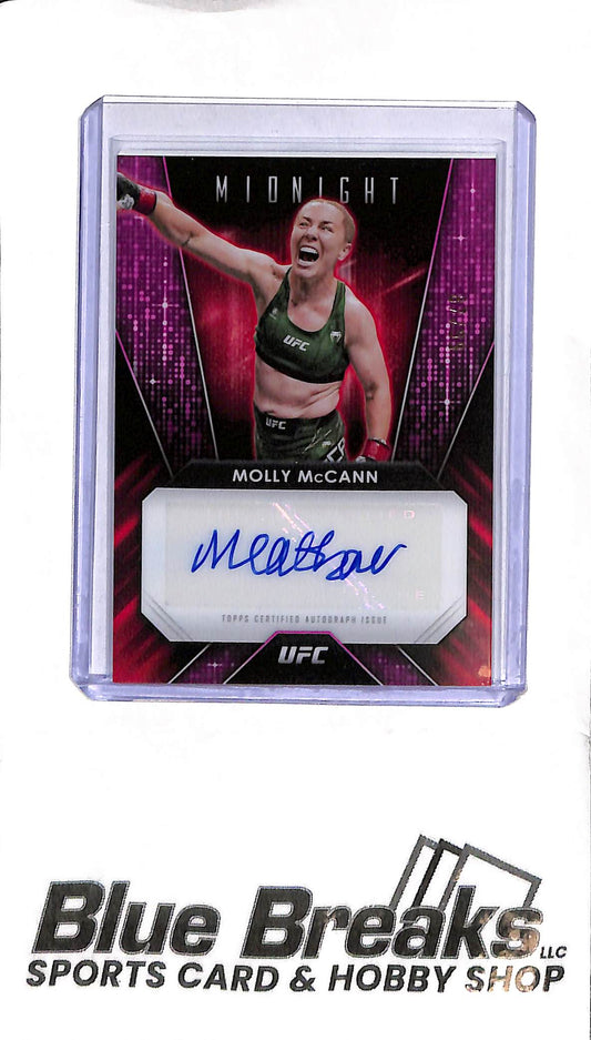 2024 Topps Midnight UFC - Molly McCann Auto - GG-MMN 87/99 - UFC - Flyweight