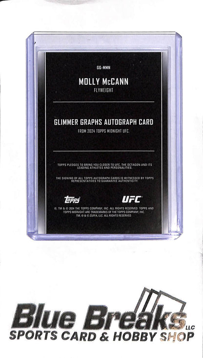 2024 Topps Midnight - Molly McCann Auto - GG-MMN 25/25 - UFC - Flyweight