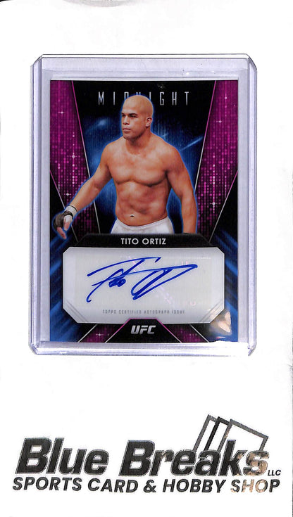 2024 Topps Midnight - Tito Ortiz Auto - GG-TOZ - UFC - Light Heavyweight