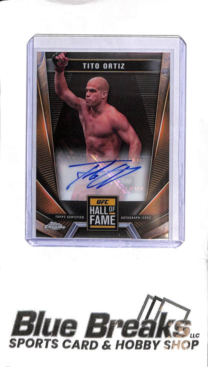 2024 Topps Chrome UFC - Tito Ortiz Auto - HFA-TOR - UFC - Light Heavyweight