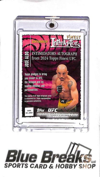 2024 Topps Finest UFC - Jose Aldo Intimidators Auto - IA-JAO - UFC - Bantamweight