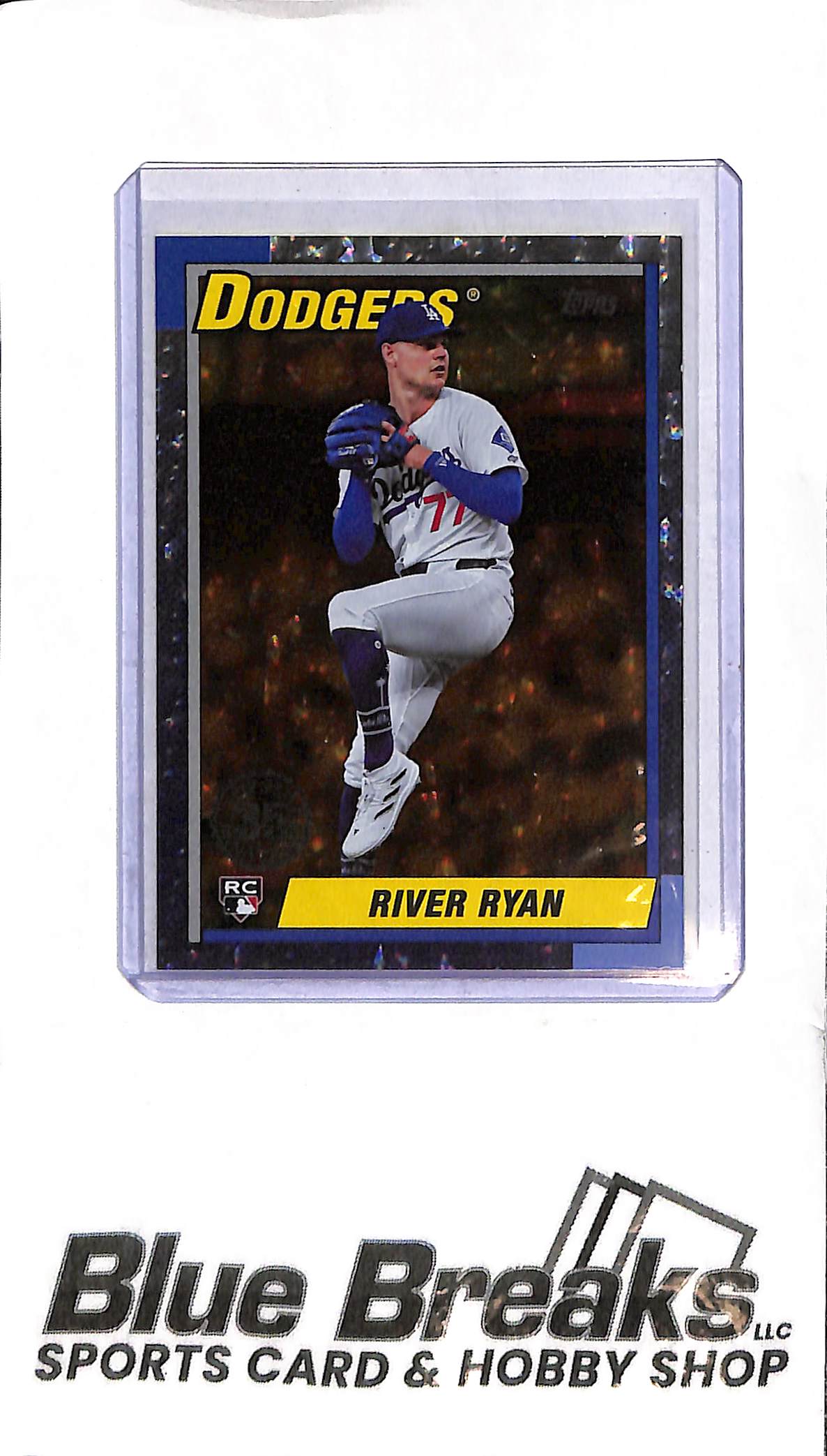 2025 Topps - River Ryan 35th Anniversary - T90-49 Gold 08/50 - Baseball - Dodgers
