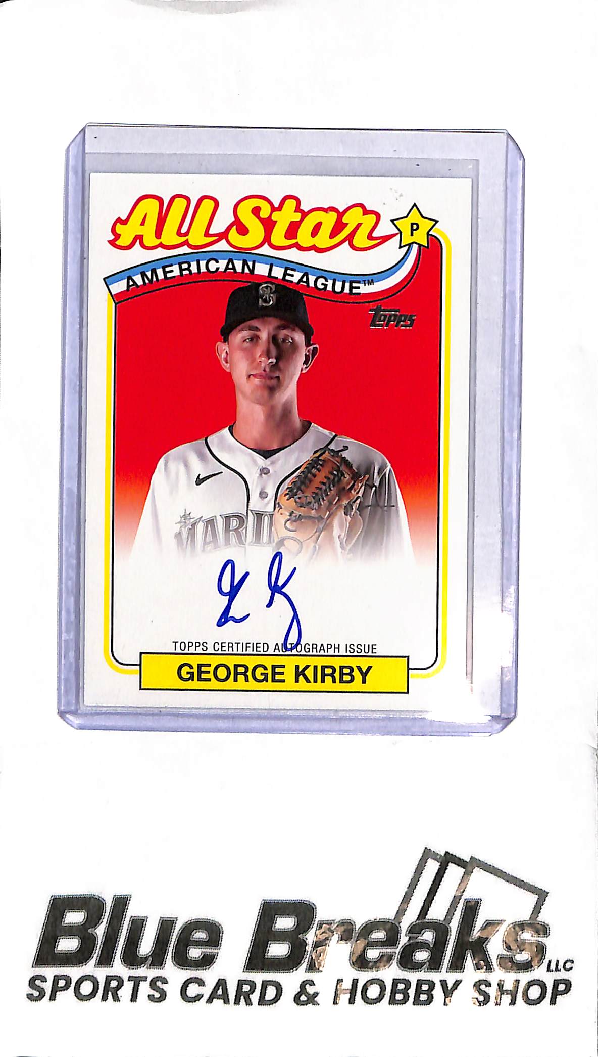 2024 Topps - George Kirby All-Star Auto - 89ASA-GK - Baseball - Mariners