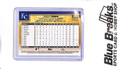 2025 Topps Series One - Freddy Fermin - Golden Mirror SSP #346 - Baseball - Royals