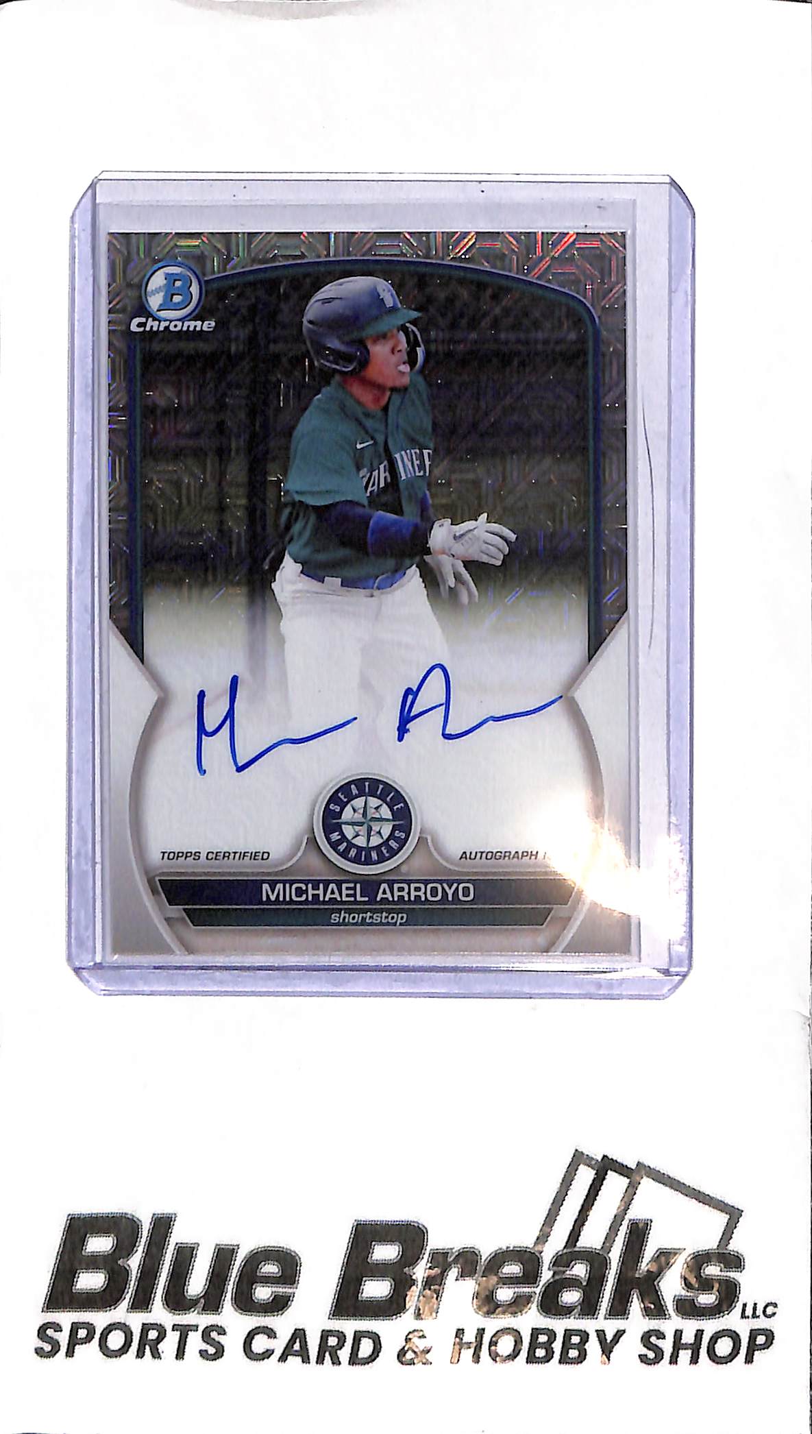 2023 Bowman - Michael Arroyo Auto - BMA-MA - Mega Box Mojo - Baseball - Mariners