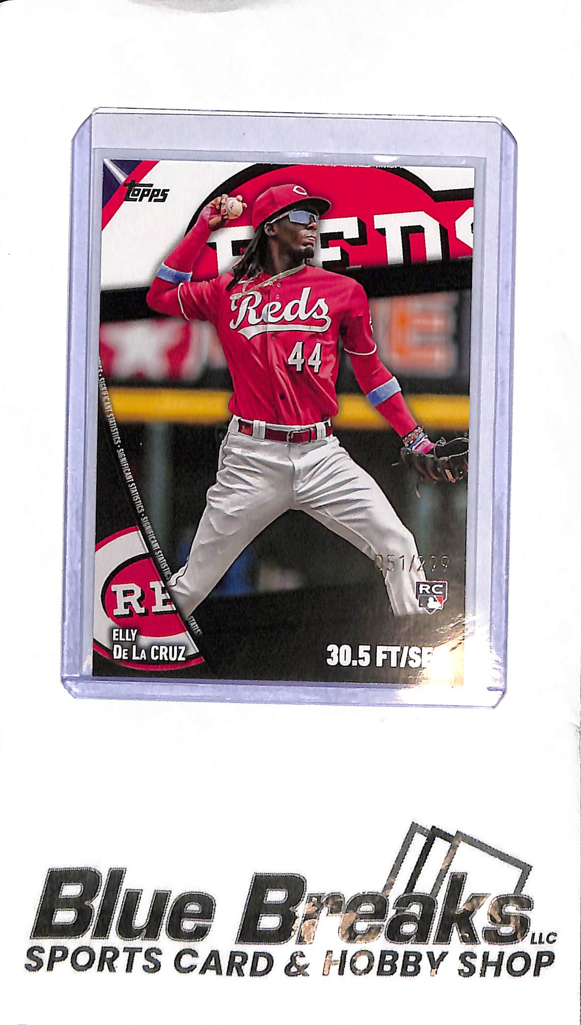 2024 Topps - Elly De La Cruz - SS-20 - 51/299 - RC - Baseball - Reds