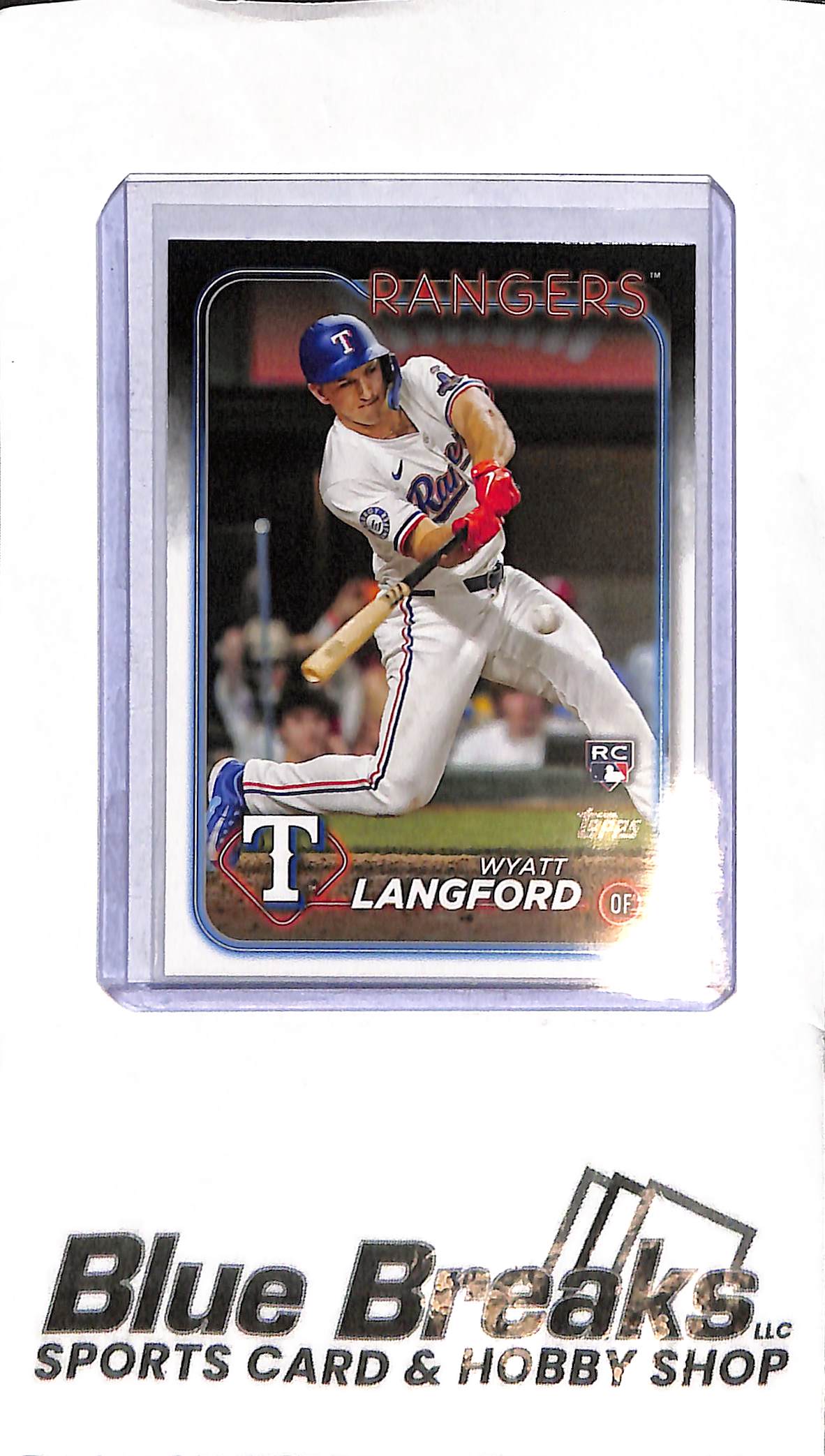 2024 Topps - Wyatt Langford - 700 - RC - Baseball - Rangers