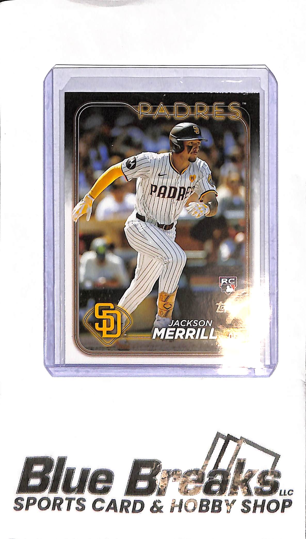 2024 Topps - Jackson Merrill - 699 - RC - Baseball - Padres