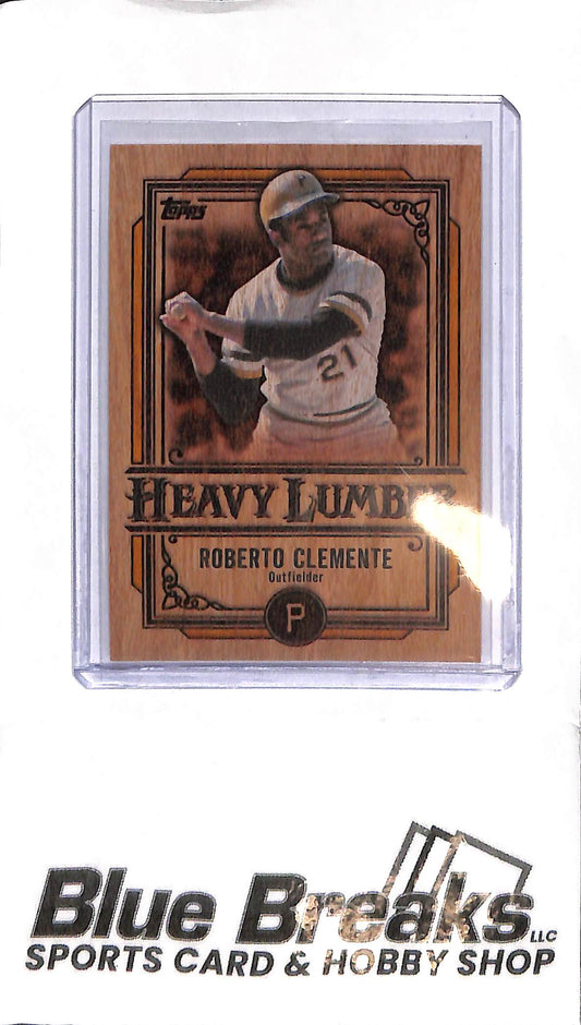 2025 Topps - Roberto Clemente - HL-19 - Baseball - Pirates - Heavy Lumber