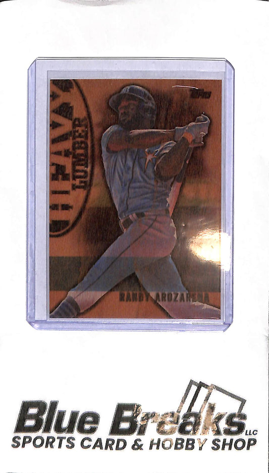 2024 Topps - Randy Arozarena - HL-30 - Baseball - Rays - Heavy Lumber