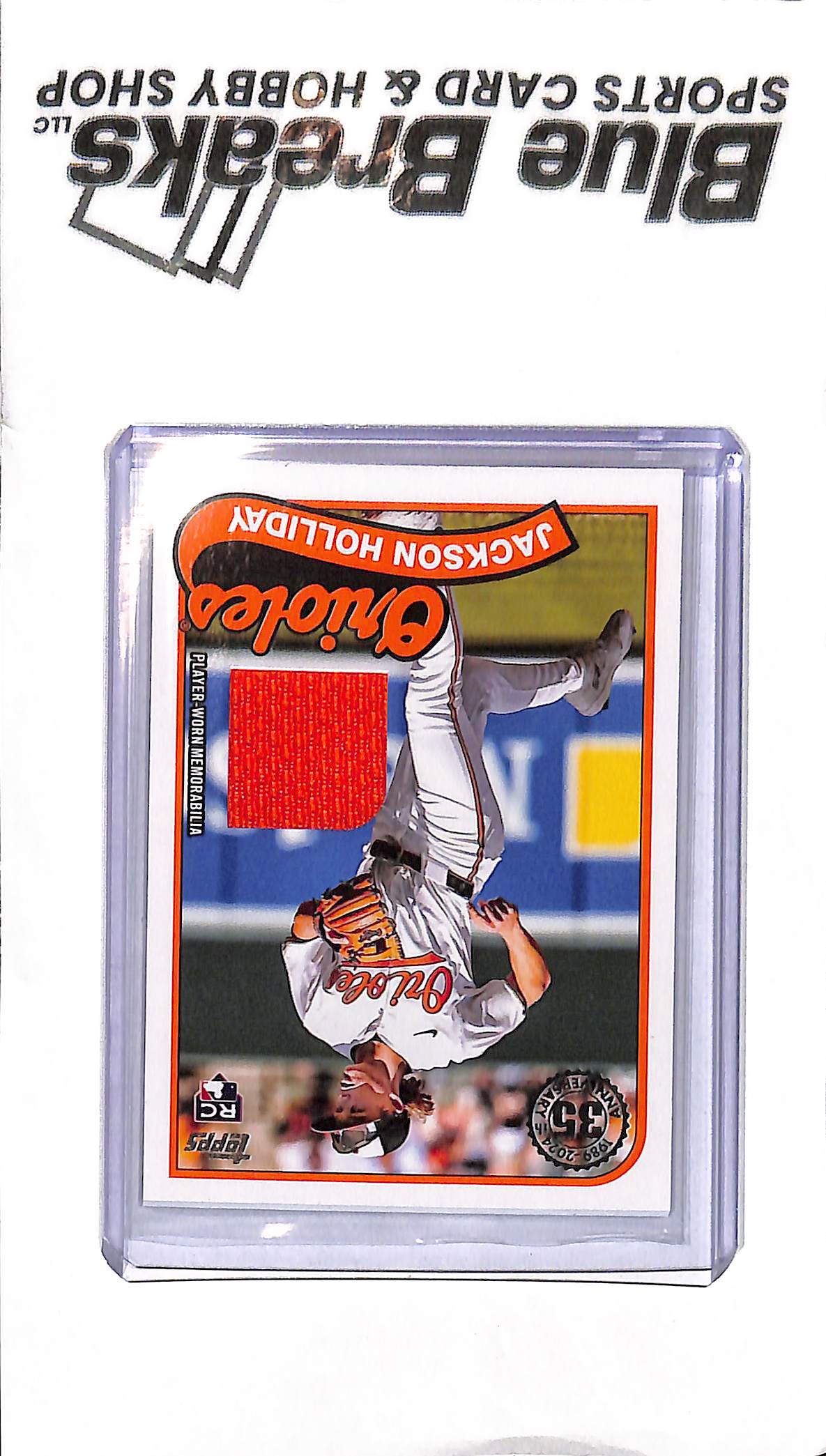 2024 Topps 35th Anniversary - Jackson Holliday Relic - 89RU-JH - RC - Baseball - Orioles