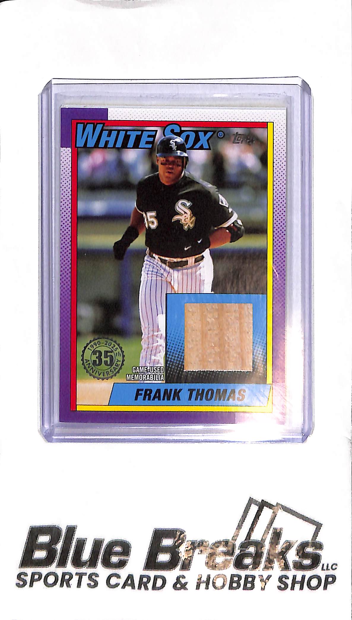 2025 Topps 35th Anniversary - Frank Thomas Relic- Baseball - White Sox