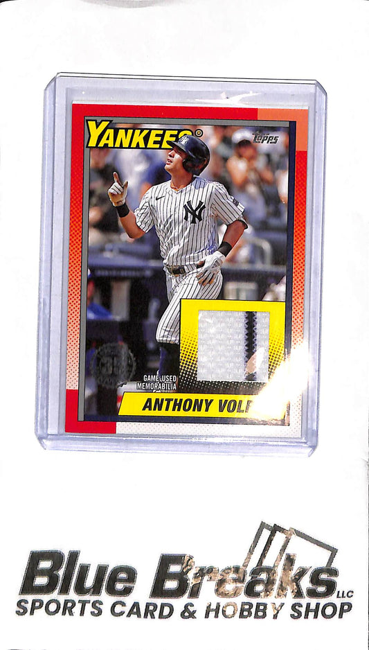 2025 Topps 35th Anniversary - Anthony Volpe Relic - 190R-AV - Baseball - Yankees