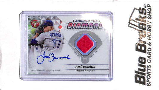 2023 Topps Pristine - Jose Berrios Auto Relic - ADR-JB - Baseball - Blue Jays