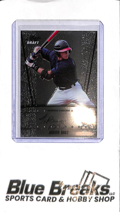 2011 Leaf Draft - Javier Baez Auto - AU-JB2 - Baseball - Tigers