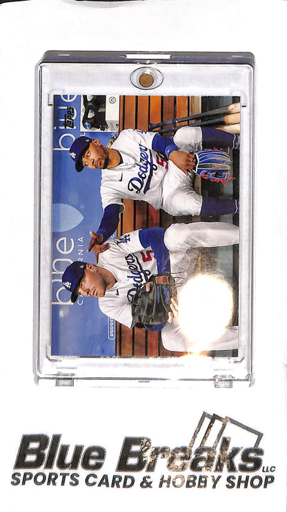 2024 Topps Series 2 - Dodgers Lineup Stays Dangerous - Full Bleed SP - 401 - Baseball - Dodgers