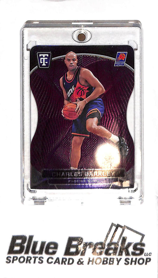 2024 Panini Totally Certified - Charles Barkley - 183 - Purple Die-Cut Platinum Mirror 26/49 - Basketball - Suns