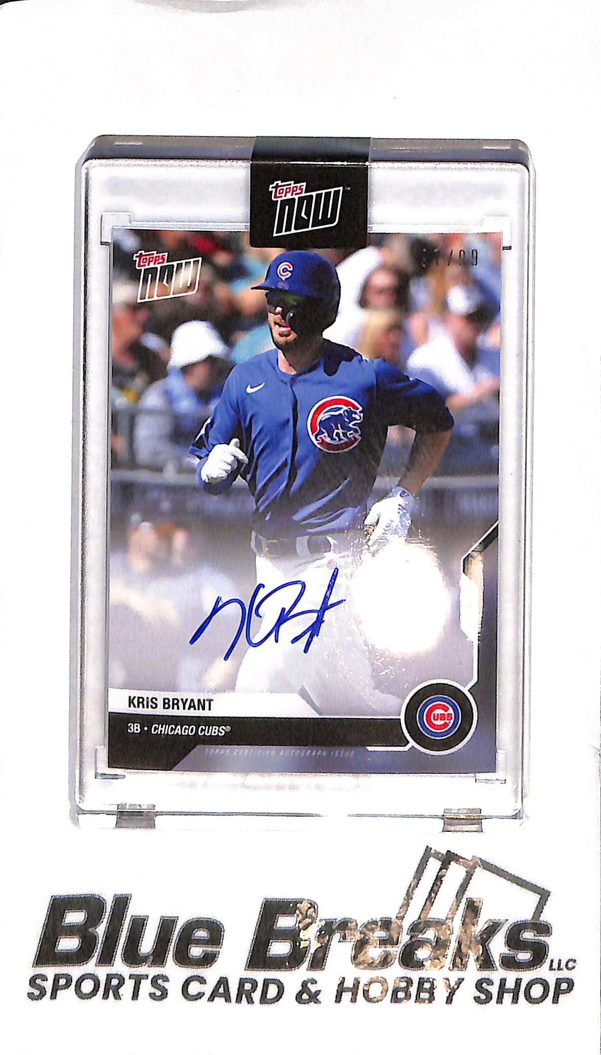 2020 Topps Now - Kris Bryant Auto - 0D-304A - 97/99 - Baseball - Cubs
