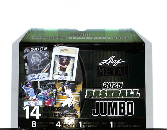 2025 Leaf Metal Baseball Jumbo - Sealed Wax